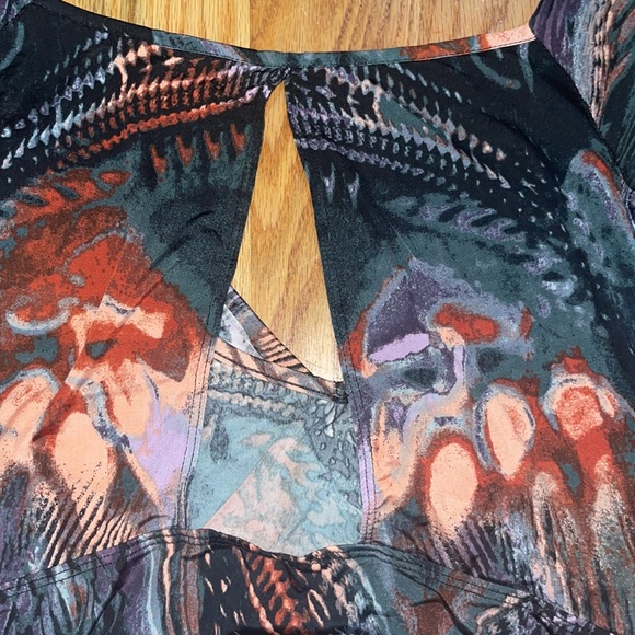 NEW Baby Phat cowl neck mini ruched dress 1X - Picture 11 of 17